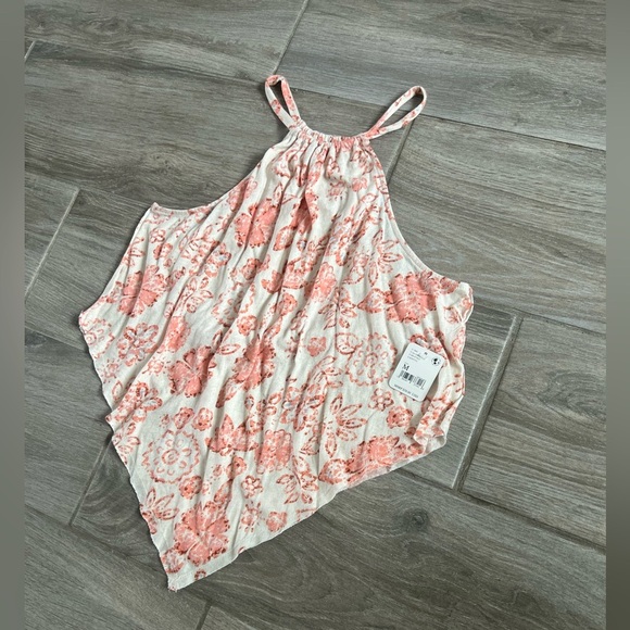 Free People Pink Floral Daisy Tank Top - Picture 4 of 10